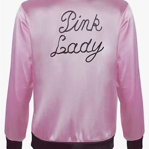 Pink Ladies Jacket and Neck Scarf- Women’s Small